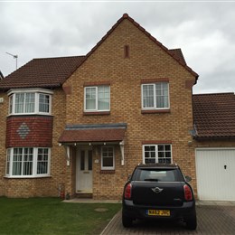 Over garage extension. Kitchen knock through, Cramlington