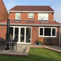 Single storey extension, Cramlington 2