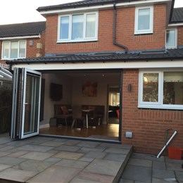 Garage conversion & back extension, Cramlington