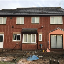 Single storey extension, Cramlington 5