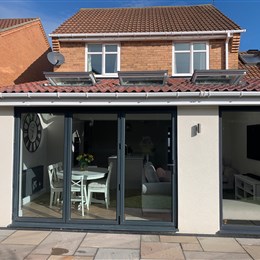 Single storey kitchen extension, Cramlington