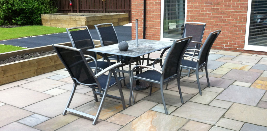 Stunning contemporary paving